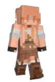 pixeloe Minecraft avatar full body
