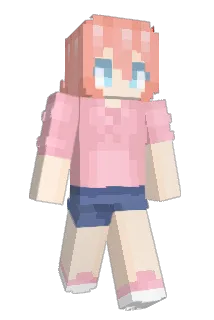 pkyww Minecraft avatar full body