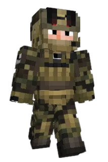 plasmale Minecraft avatar full body