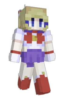 plasticbea Minecraft avatar full body