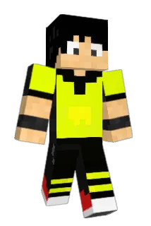 platinaro Minecraft avatar full body