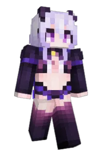 platinicworld Minecraft avatar full body