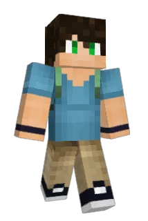 platysan Minecraft avatar full body