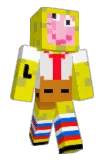 plebei Minecraft avatar full body