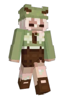plebony Minecraft avatar full body