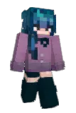 plixelated Minecraft avatar full body