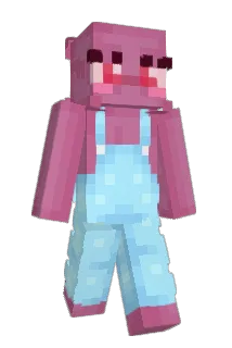 plumfie Minecraft avatar full body