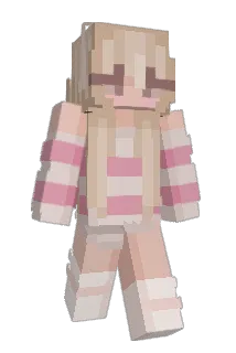 plutorose Minecraft avatar full body