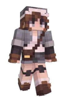 poIobear Minecraft avatar full body