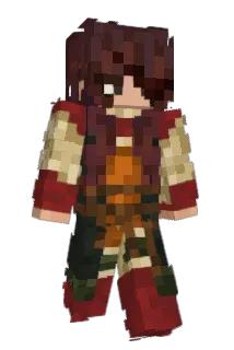 podsho Minecraft avatar full body