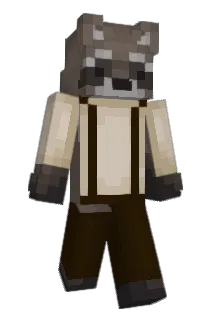 pogoshark Minecraft avatar full body