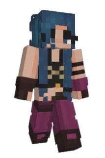 poidora Minecraft avatar full body