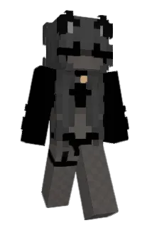 poling Minecraft avatar full body