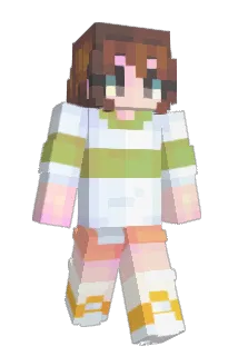 poltergyst Minecraft avatar full body