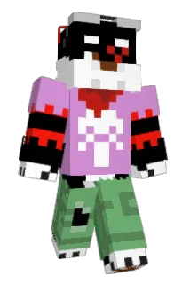 polyfoxprince Minecraft avatar full body