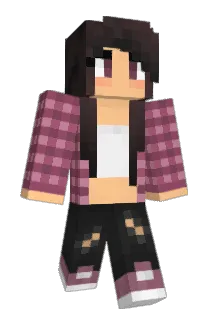 pomegranatte Minecraft avatar full body