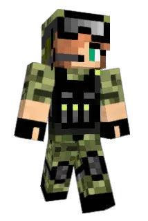 pommerose Minecraft avatar full body
