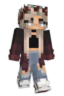 pookachook Minecraft avatar full body