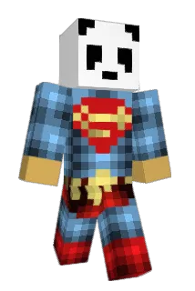 poopely Minecraft avatar full body