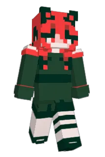 poorcatazure Minecraft avatar full body