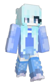 popcorn553 Minecraft avatar full body