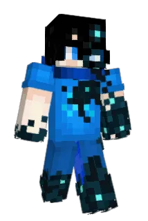 popcornsalty Minecraft avatar full body