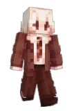 porcelainhands Minecraft avatar full body