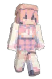 porcelainism Minecraft avatar full body