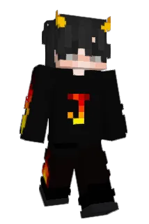 porcelainkid Minecraft avatar full body