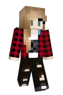 porcelainshell Minecraft avatar full body