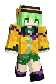 porkGreen Minecraft avatar full body