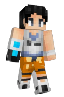portal_two Minecraft avatar full body