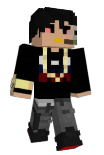 pouJR Minecraft avatar full body