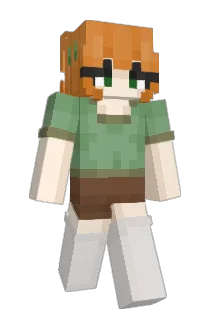 pound_heart Minecraft avatar full body