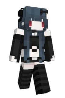 powderedjinxx Minecraft avatar full body
