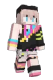 powerhama Minecraft avatar full body