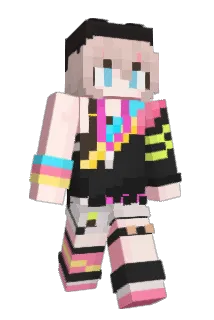 powerhama Minecraft avatar full body