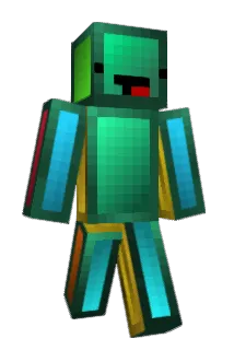 powerrranger Minecraft avatar full body