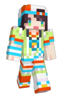 pozako Minecraft avatar full body