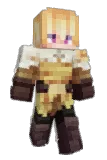 pozdravih Minecraft avatar full body