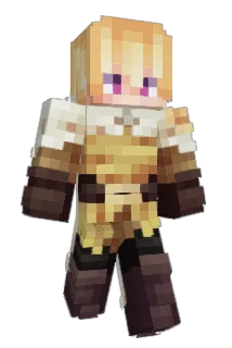 pozdravih Minecraft avatar full body