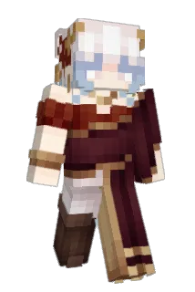 pradaphantom Minecraft avatar full body