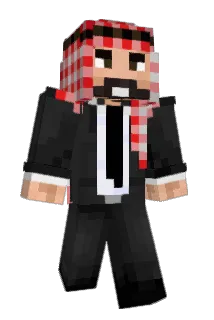 prawnett Minecraft avatar full body