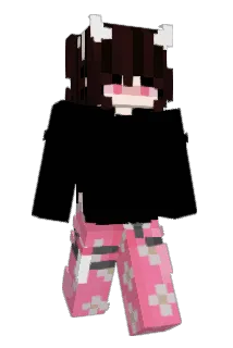 prettyblood Minecraft avatar full body