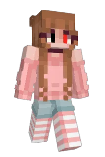 pridehearts Minecraft avatar full body