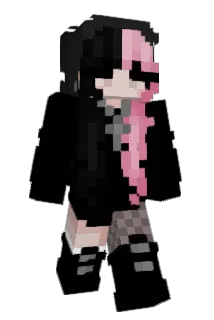 princessmikasaur Minecraft avatar full body