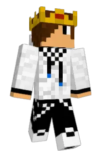 princewhite Minecraft avatar full body