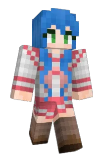 prinj3ss Minecraft avatar full body