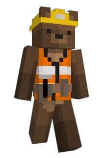 professionn Minecraft avatar full body