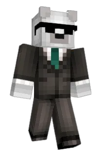profitking Minecraft avatar full body